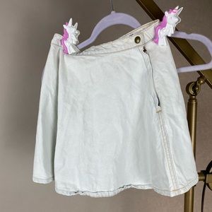 American Apparel Denim Skirt